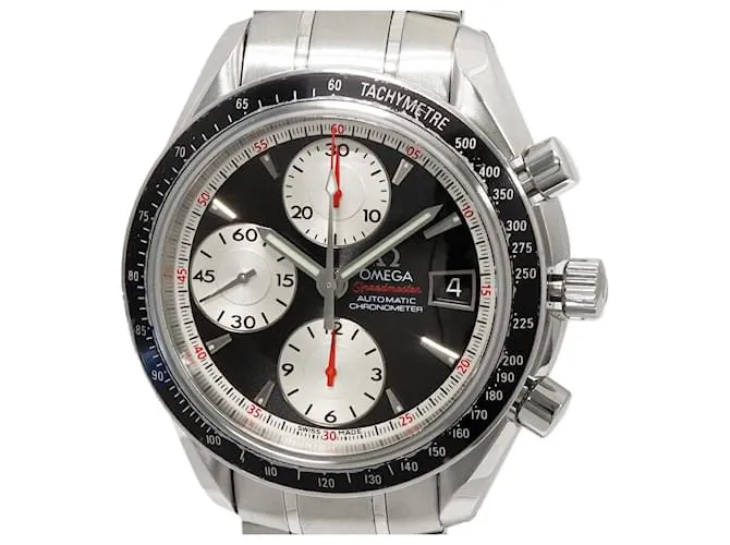 Orologio Omega Speedmaster Date 3210.51 quadrante bianco e nero