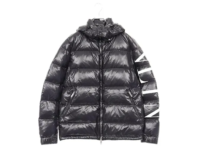 Giacca in nylon con logo VLTN di Valentino Nero