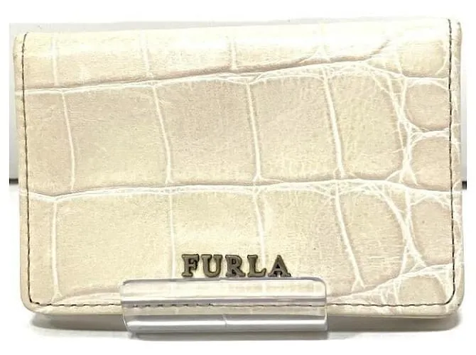 Portacarte in pelle Furla Crudo