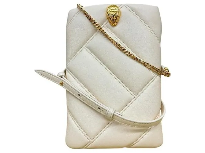 Bulgari Borsa per telefono in pelle Serpenti Cabochon di Bvlgari Crudo