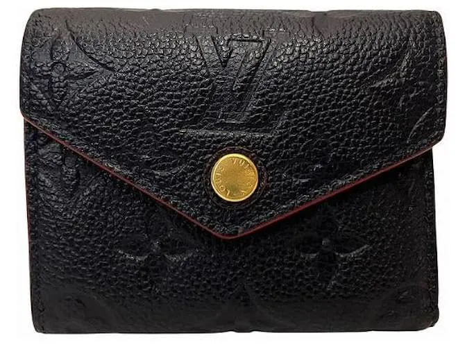 Portafoglio Victorine in pelle Monogram Louis Vuitton Rosso Blu