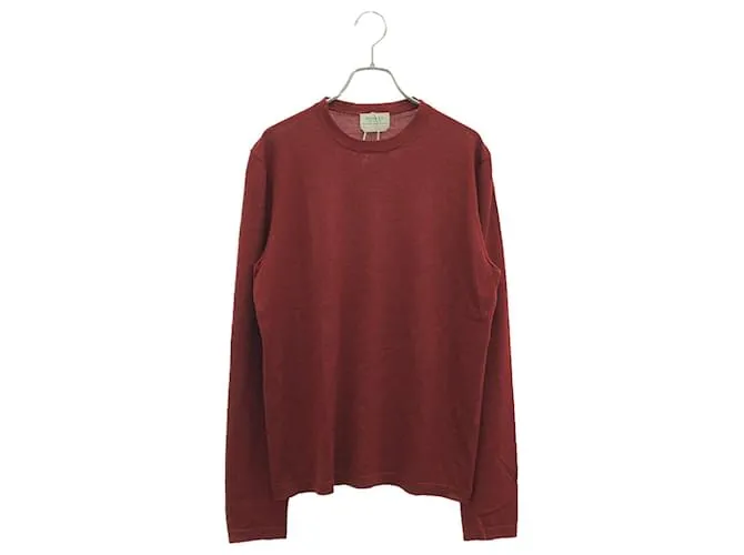 Maglieria in cashmere e seta Hermès Marrone Bordò