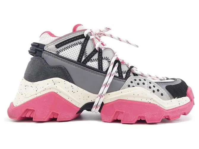 Sneakers Kenzo INKA Marrone Rosa Bianco Grigio