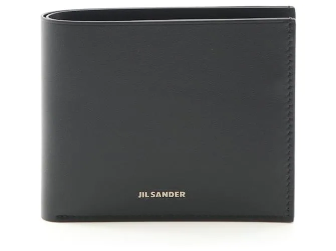 Portafoglio in pelle Jil Sander J25UI0001P6489001 Nero