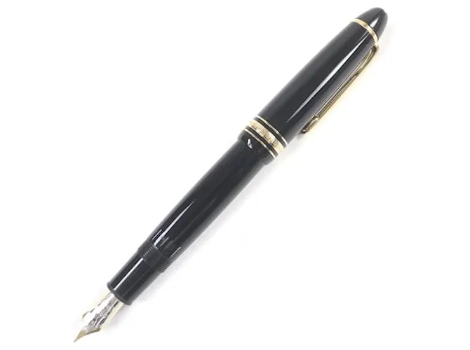 Penna a inchiostro Montblanc Meisterstück Au750 Nero
