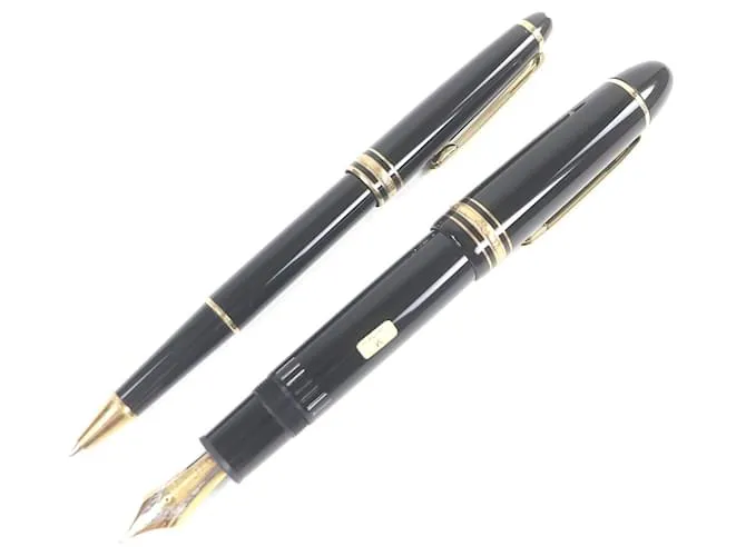 Set di penna a inchiostro e penna a sfera Montblanc Meisterstück 2in1 Nero