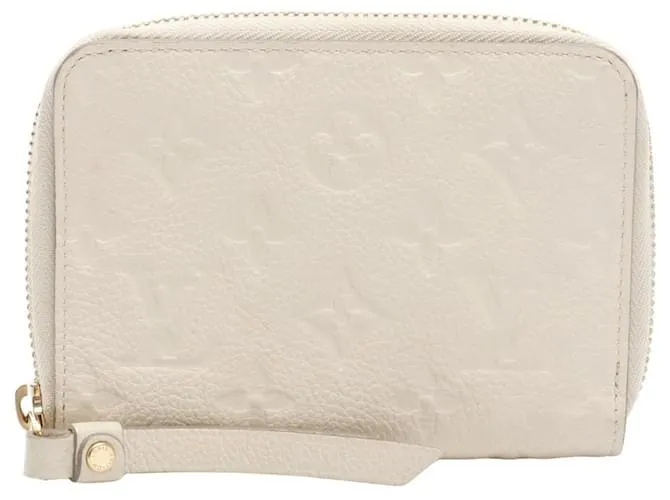 Portafoglio Secret Monogram Empreinte Louis Vuitton Bianco
