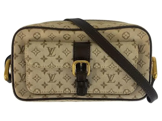Borsa a Spalla Mini Juliette Monogram Louis Vuitton Marrone Beige