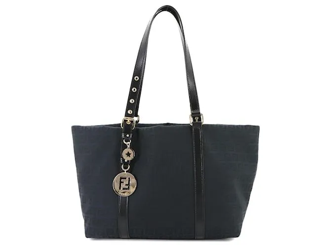 Borsa Tote Fendi Zucchino Nero