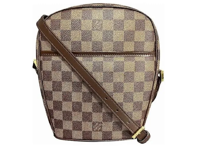 Borsa a Spalla Damier Ipanema PM Louis Vuitton Marrone