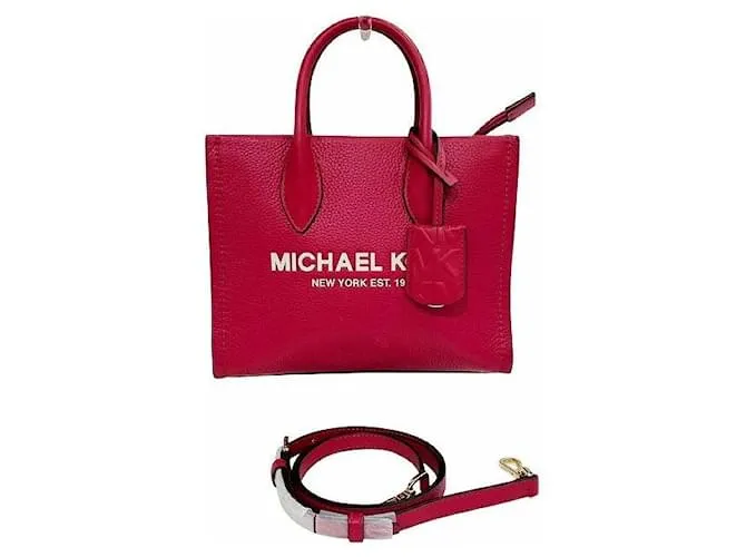 Borsa in pelle 2 in 1 Michael Kors Rosa