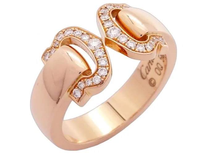 Anello Boucource 2C Cartier in oro rosa 18K