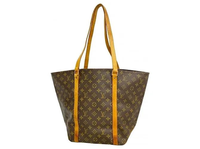 Borsa a Spalla Monogram Louis Vuitton Marrone