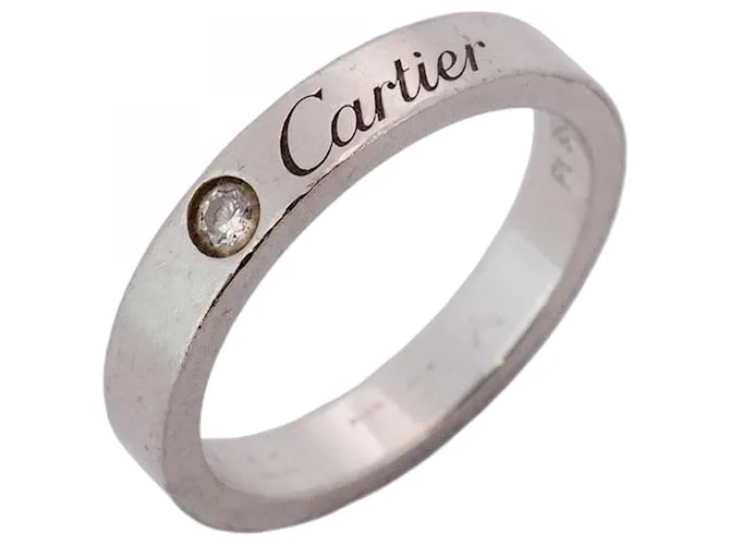 Anello in Platino con Diamanti Cartier