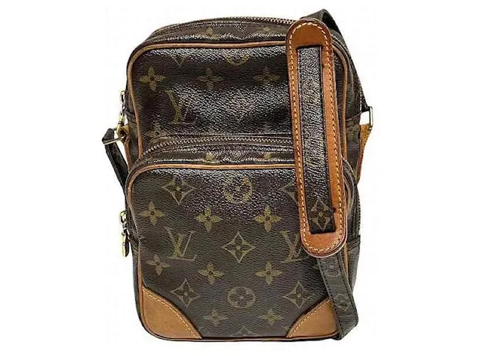 Borsa a Spalla Monogram Amazon di Louis Vuitton Marrone