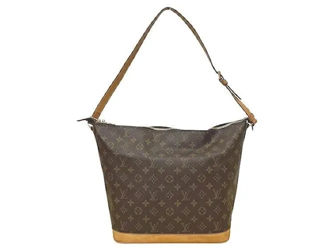Borsa a Spalla Amfar Three Monogram di Louis Vuitton Marrone