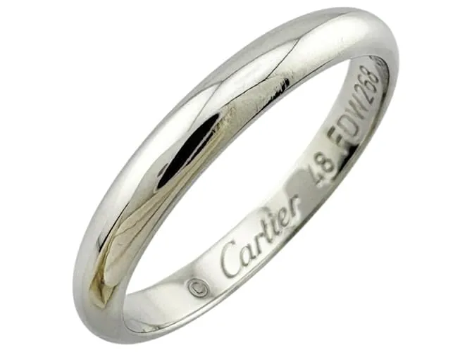 Anello nuziale in platino 950 Cartier