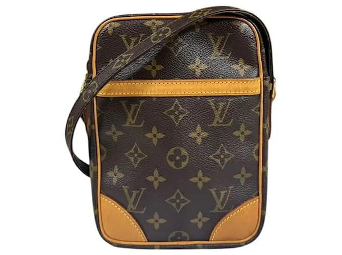 Borsa a Spalla Monogram Danube di Louis Vuitton Marrone