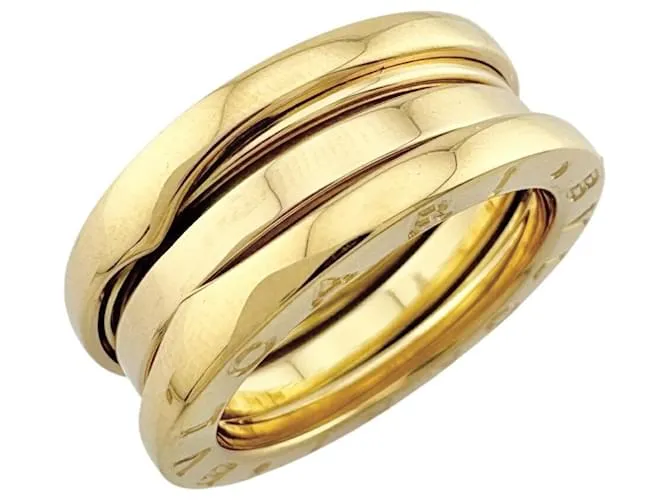 Bulgari Anello Bvlgari B-zero.1 a 3 bande D'oro