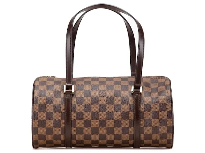 Louis Vuitton Papillon 30 in Damier Ébène marrone