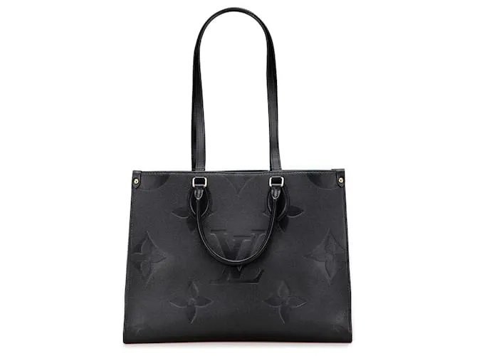 Louis Vuitton Borsa Onthego MM in Monogram Empreinte Nero