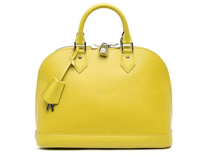 Louis Vuitton Alma PM Epi Giallo