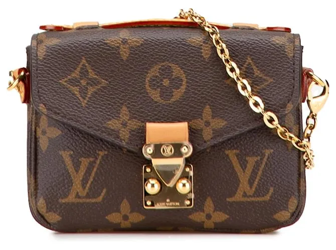 Louis Vuitton Micro Metis Monogram Marrone