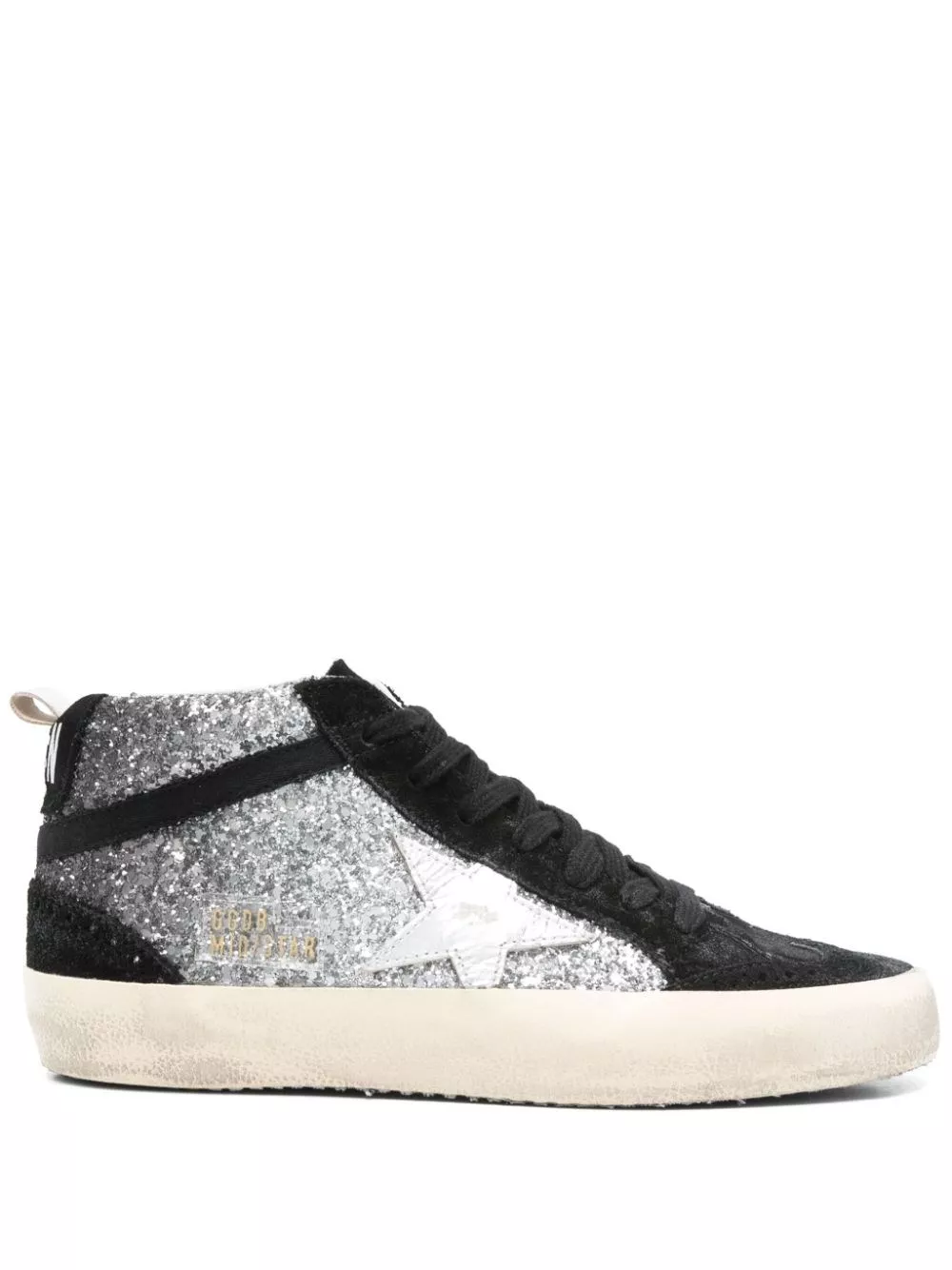 Sneaker mid star in pelle di Golden goose