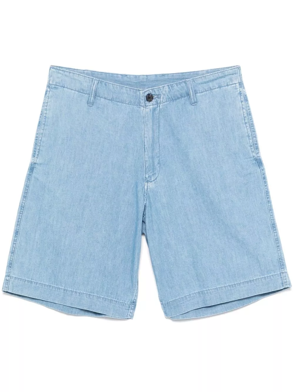 Bermuda denim in cotone organico di Emporio armani