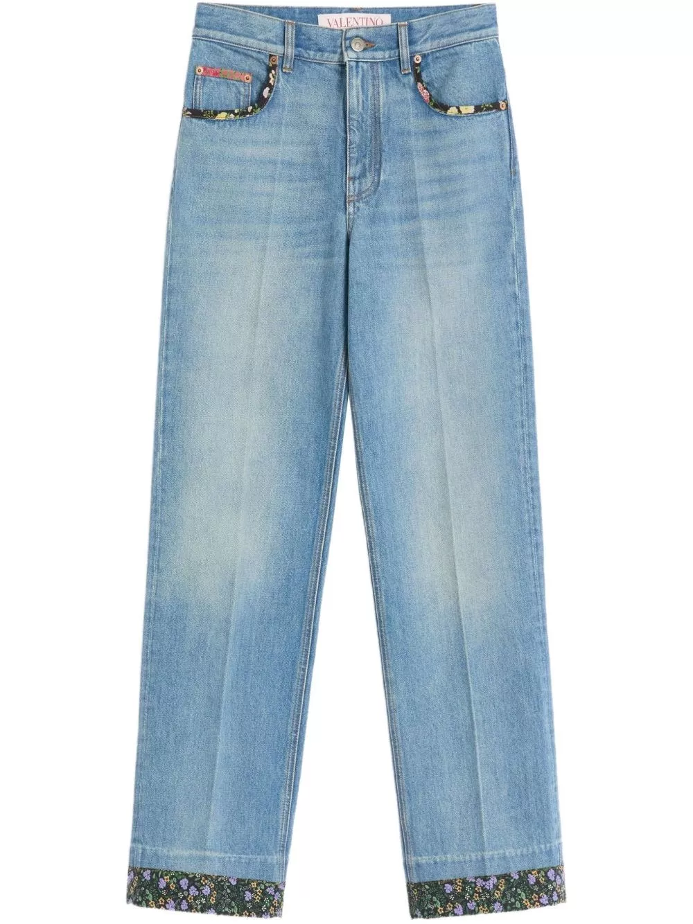Jeans denim in cotone di Valentino