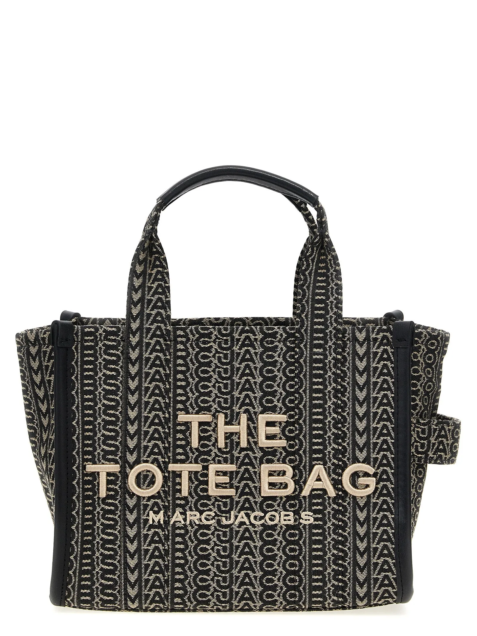 The Monogram Jacquard Small Tote Borse A Mano Nero
