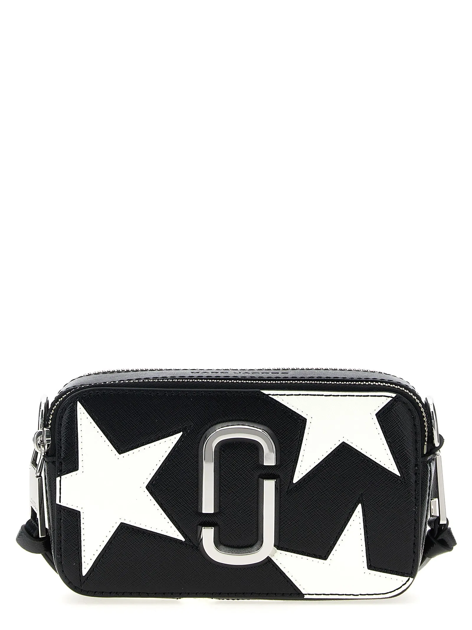 The Star Patchwork Snapshot Borse A Tracolla Bianco/Nero