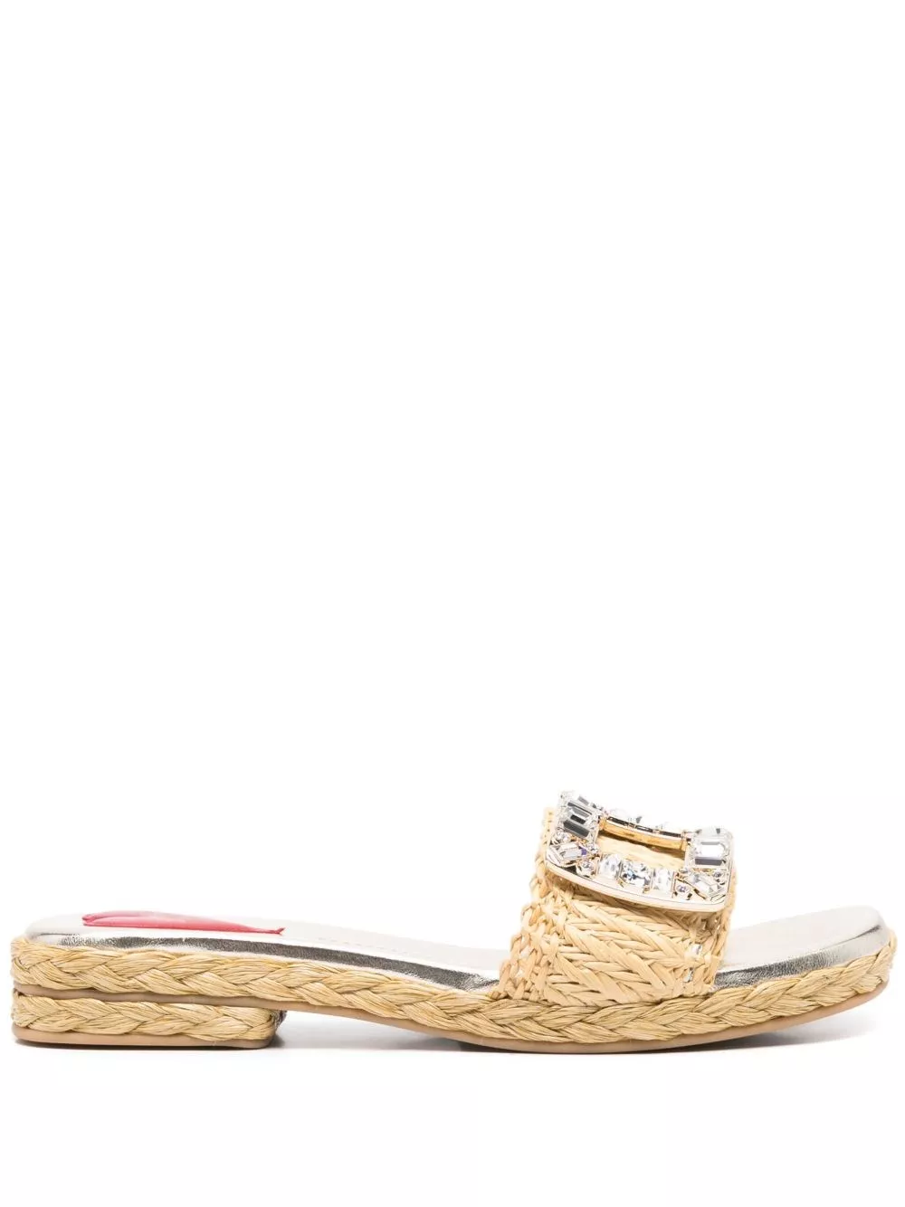 Sandalo in rafia di Roger vivier