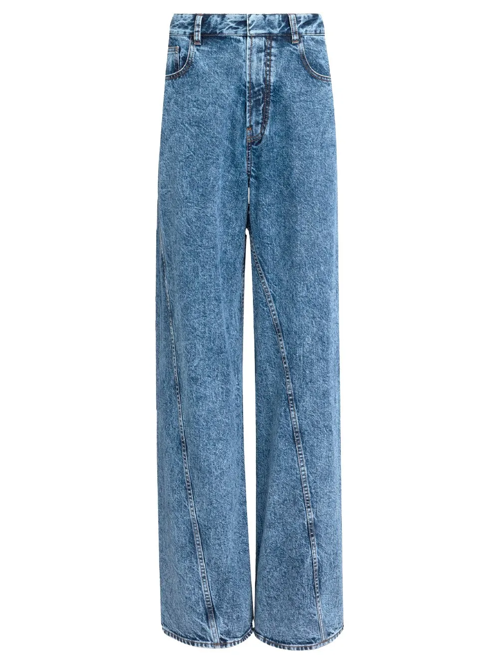 JEANS RITORTI A VITA BASSA