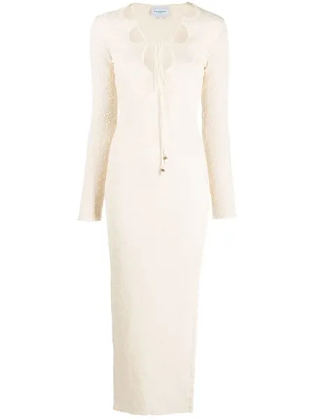 Casablanca Donna Abito lungo in maglia