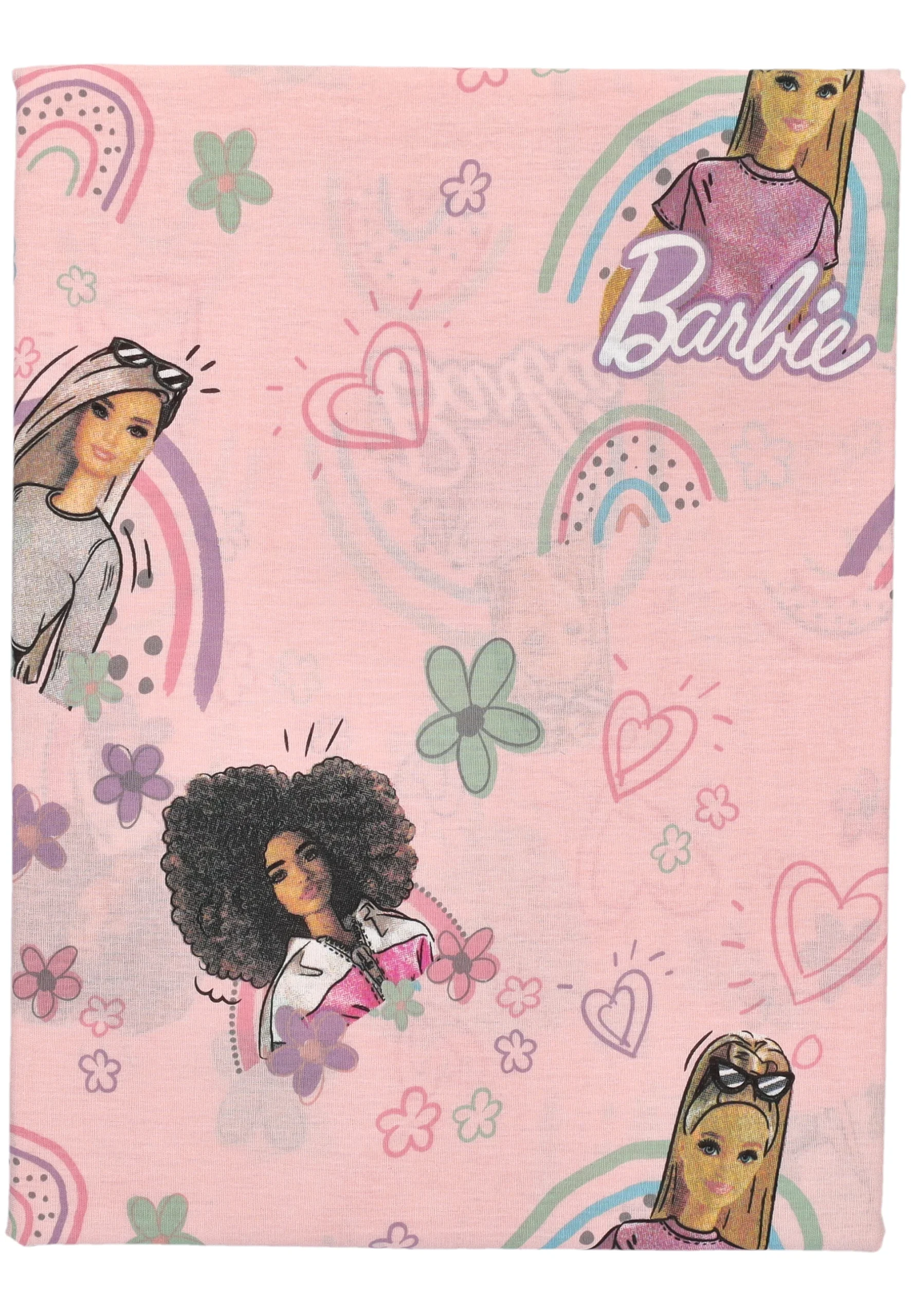 Completo letto 1piazza stampa Barbie