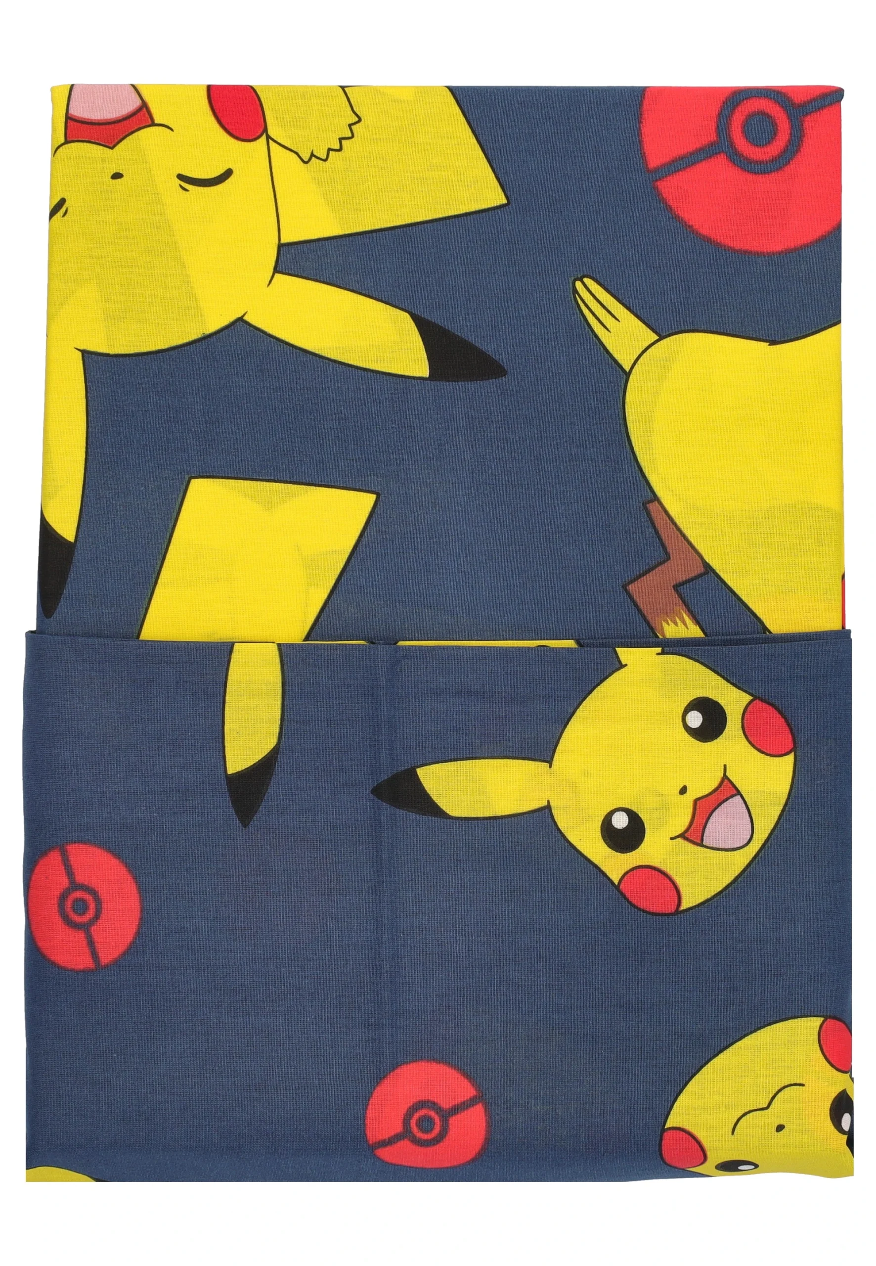 Completo lenzuola 1p con stampa Pokémon