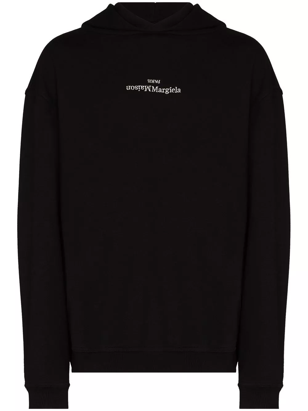 Felpa in cotone con logo di Maison margiela