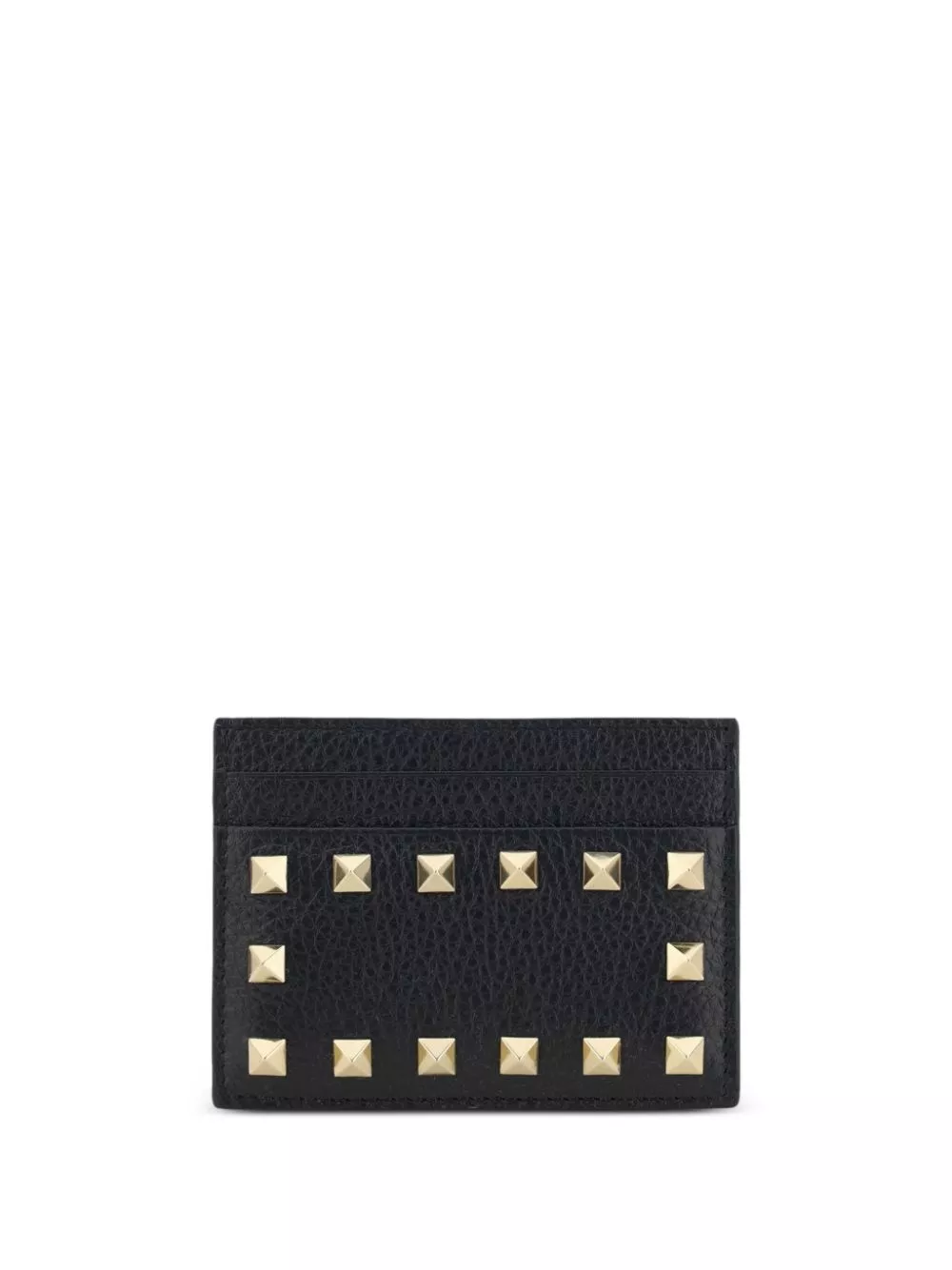 Porta carte rockstud in pelle di Valentino garavani