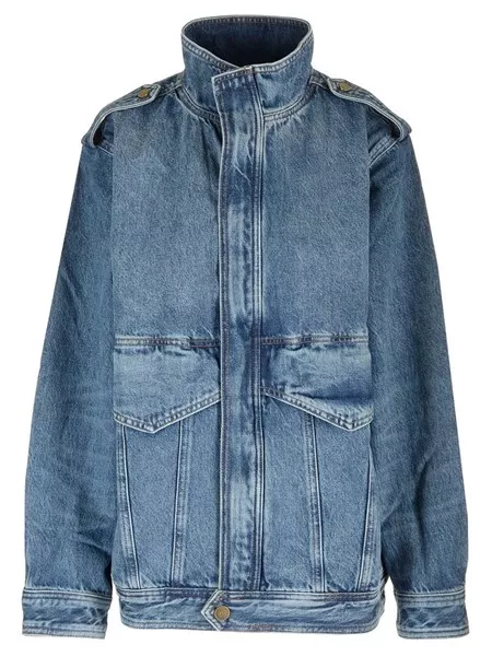 Frame Donna Giacca oversize in denim
