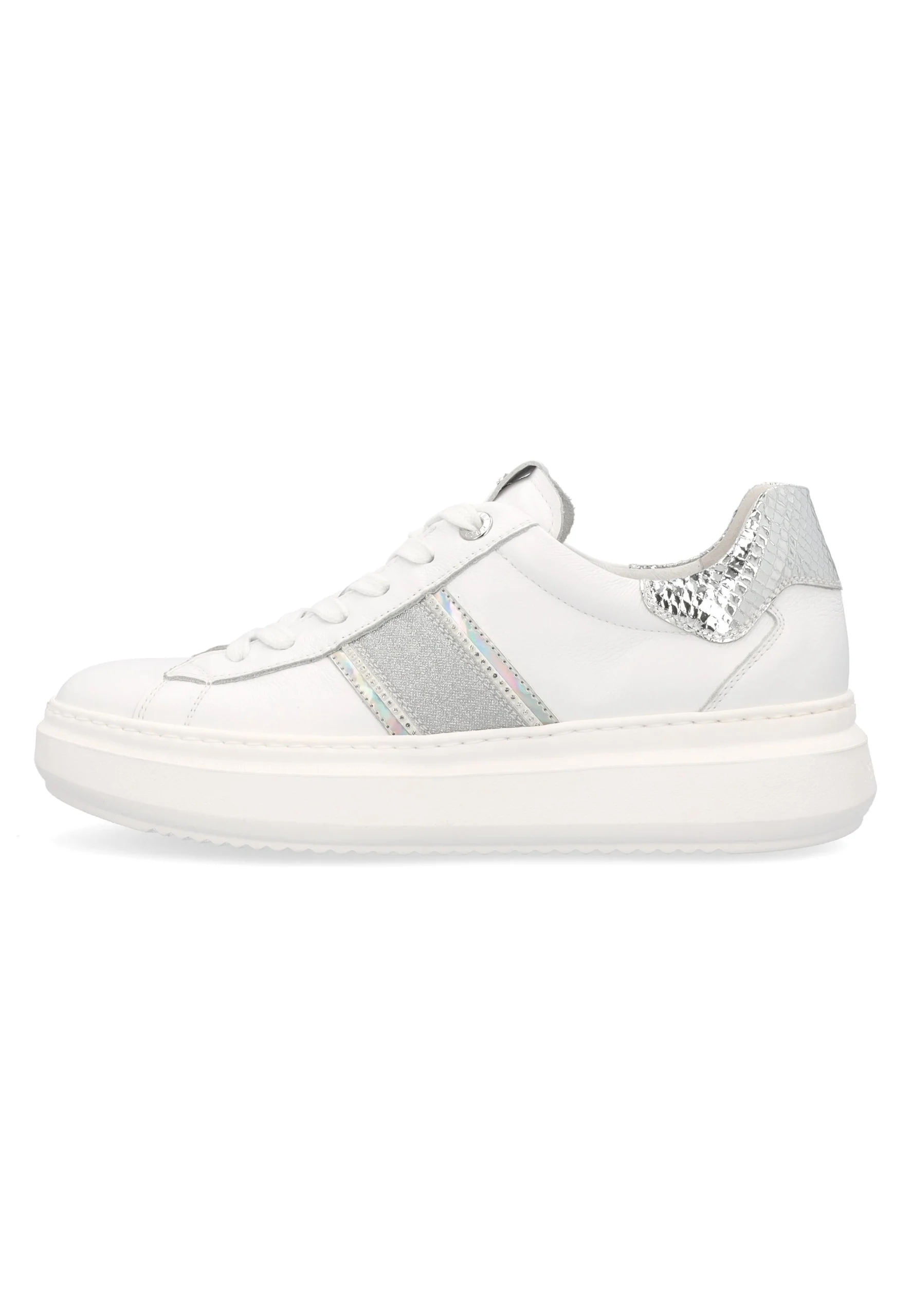 Sneakers donna NeroGiardini in pelle E409919D