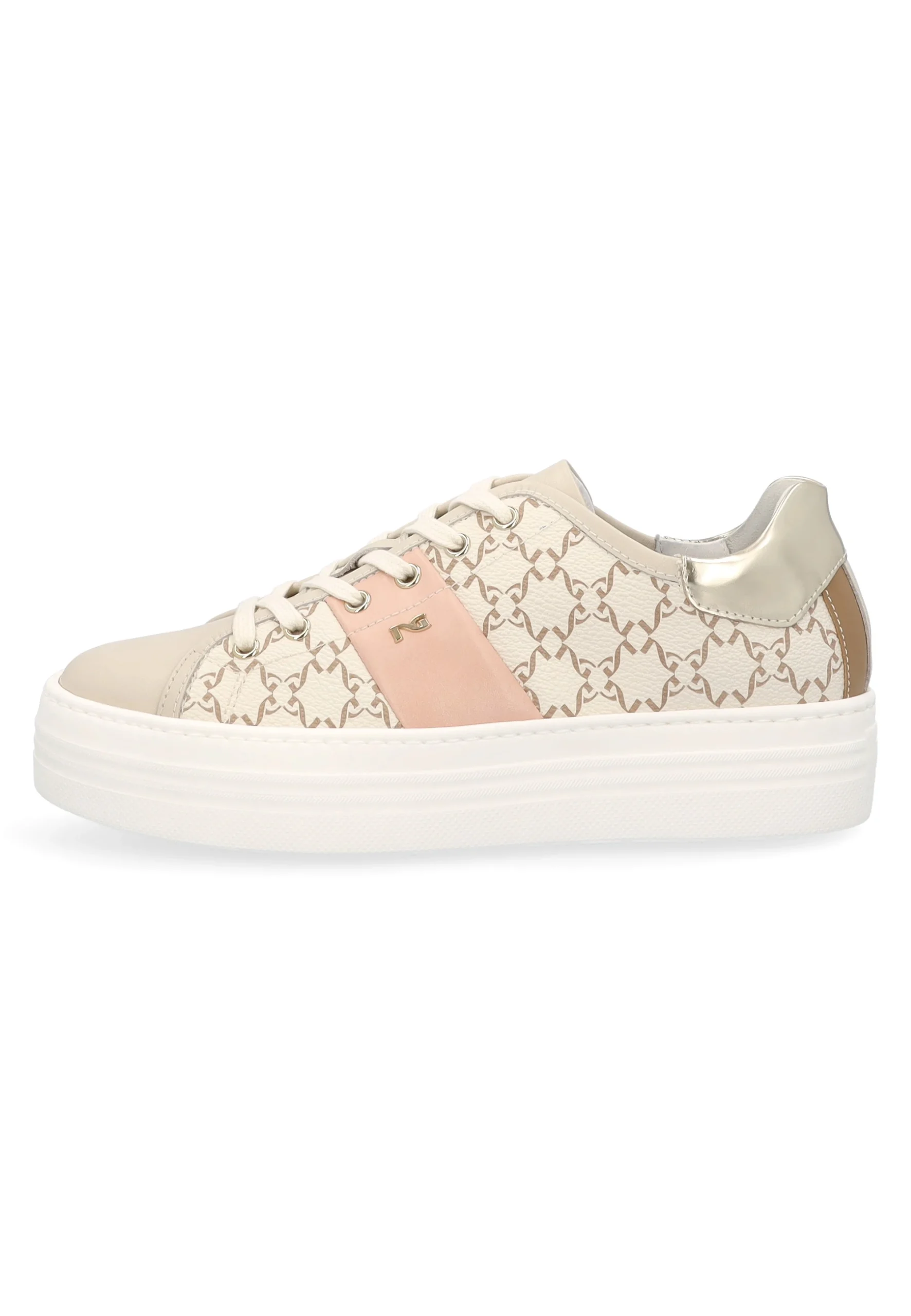 Sneakers donna con stampa logo NeroGiardini E409956D