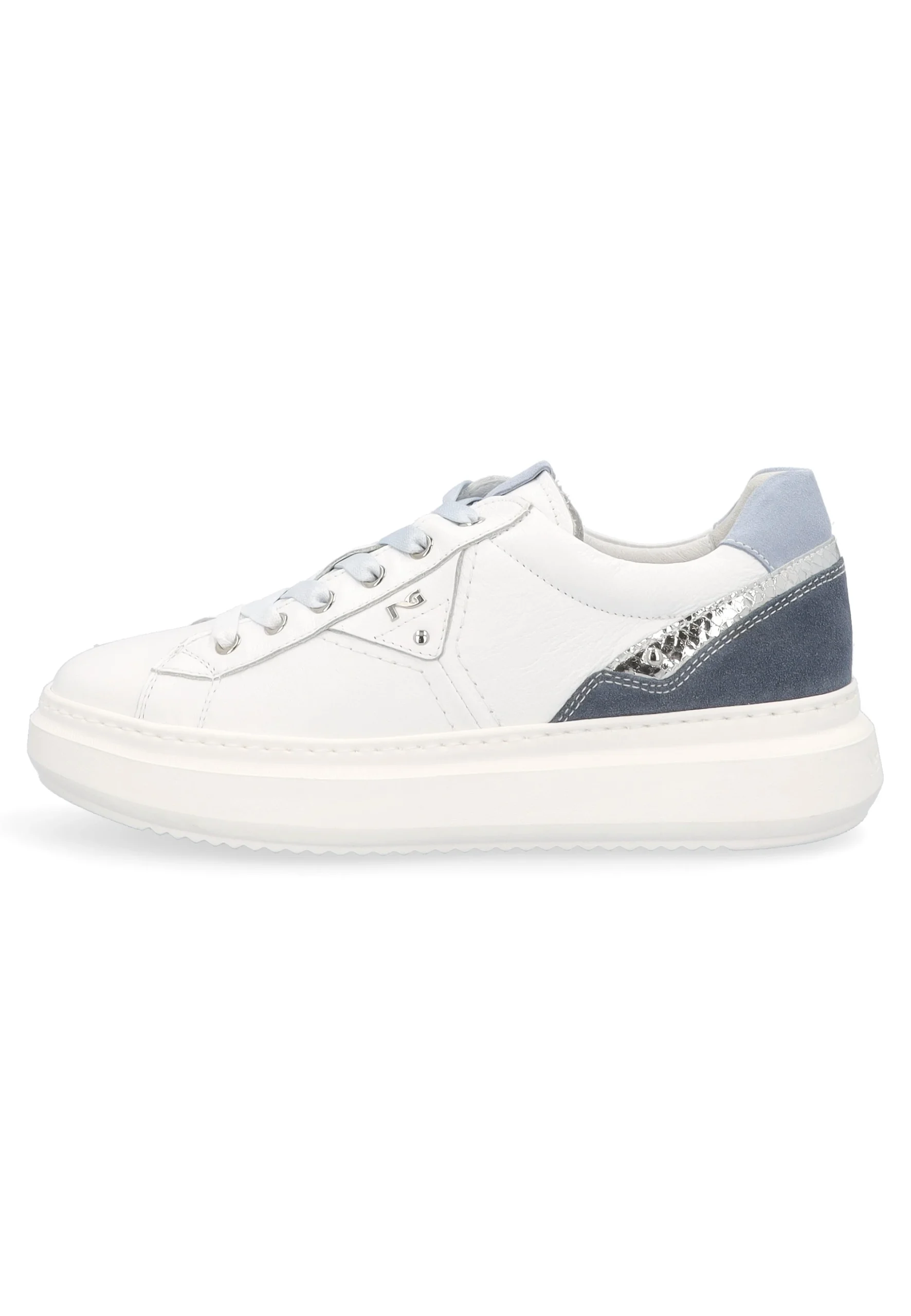 Sneakers donna in pelle NeroGiardini E513040D