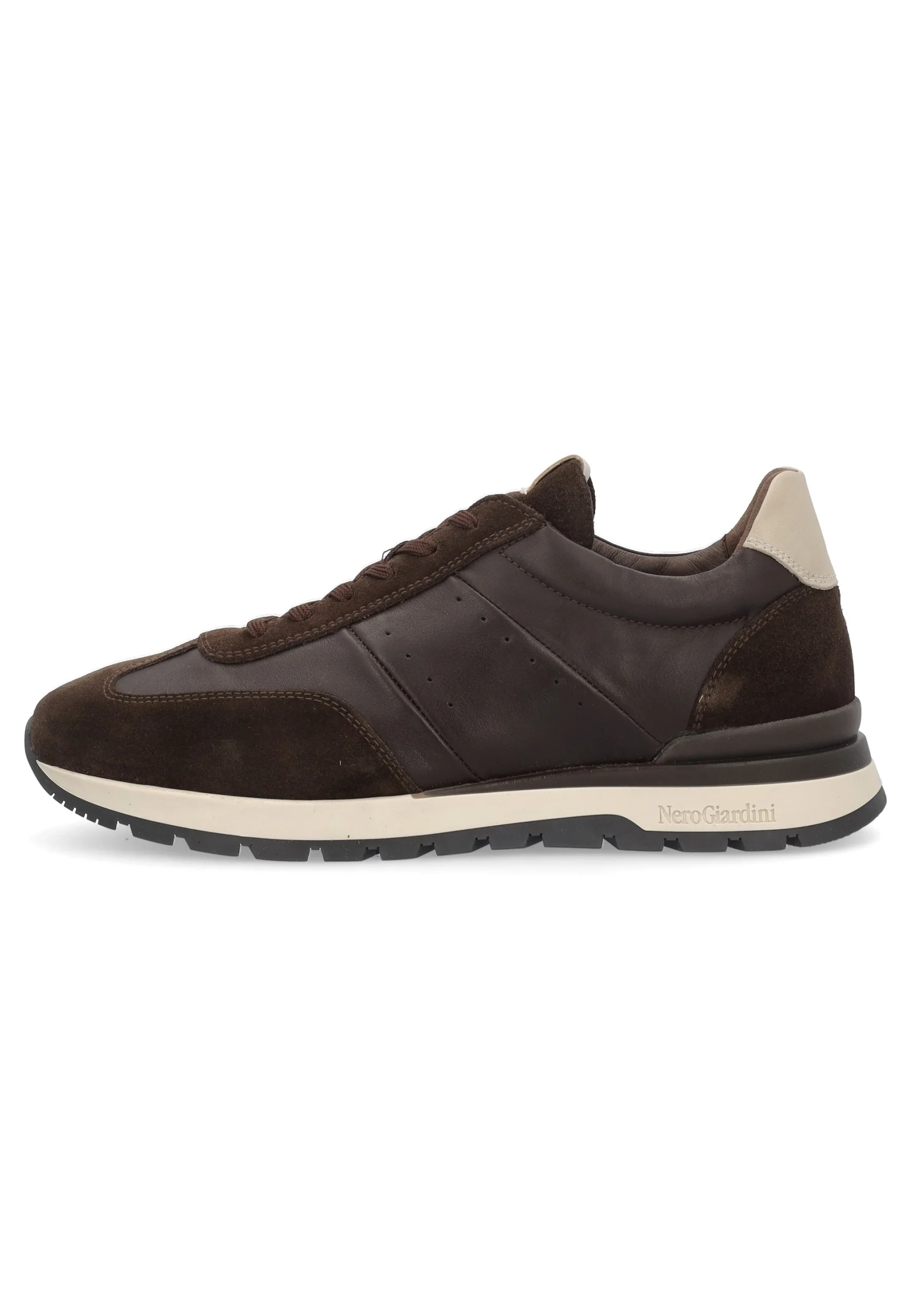 Sneakers basse NeroGiardini uomo in pelle I400411U
