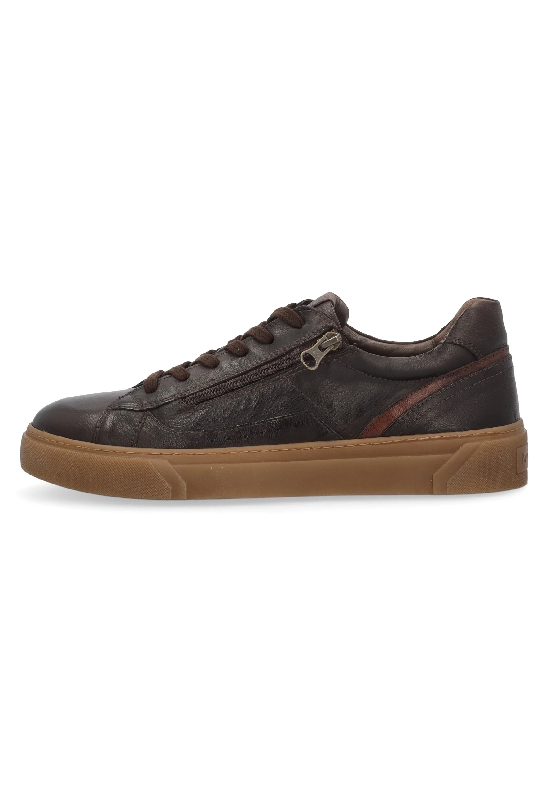 Sneakers uomo NeroGiardini in pelle I400430U
