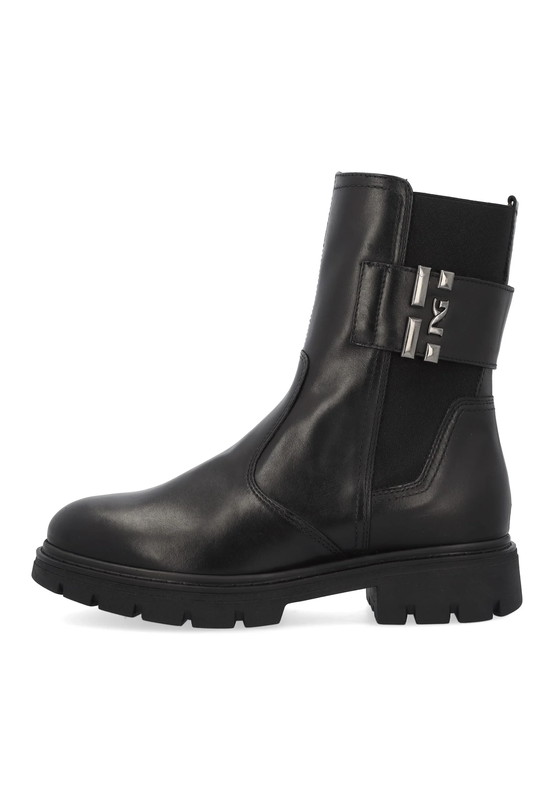 Stivaletti bassi NeroGiardini in pelle I411860D