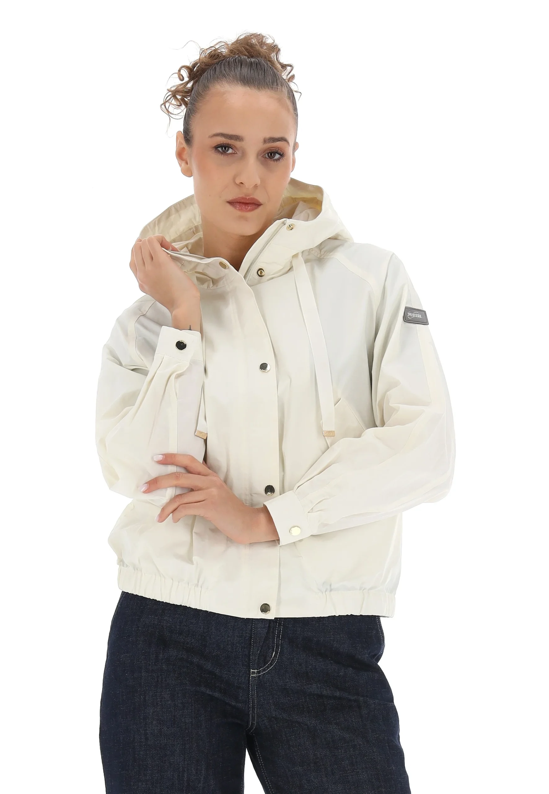 Giubbino leggero con cappuccio Yes Zee donna art. 1020J416NH00