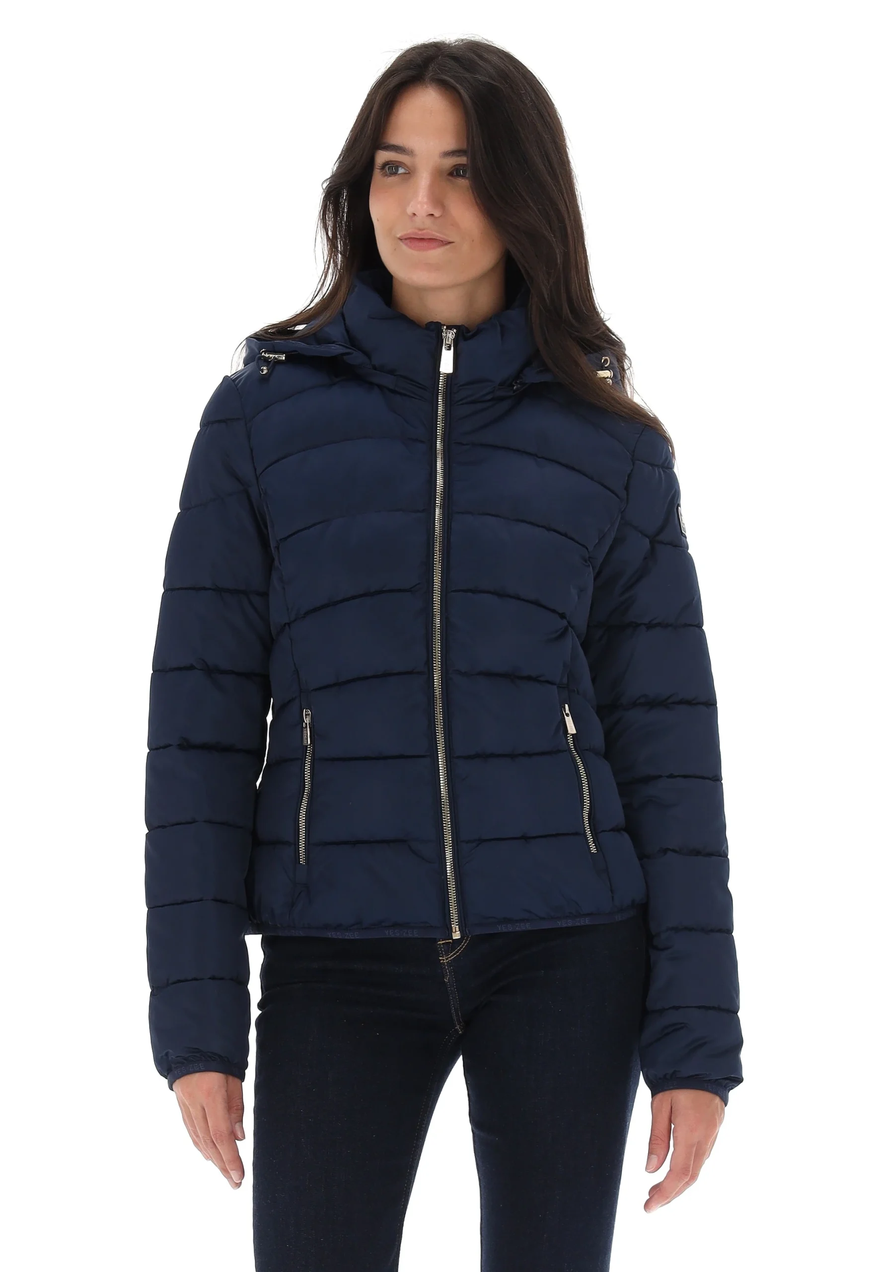 Giubbotto con cappuccio Yes Zee donna art.1021J007M800