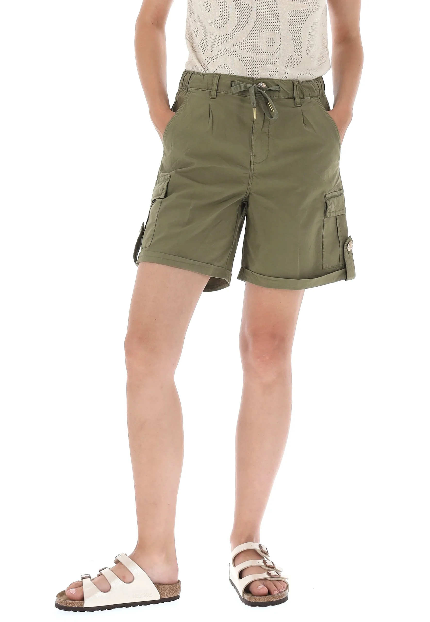 Bermuda cargo con coulisse Yes Zee art. 1322P221WV00