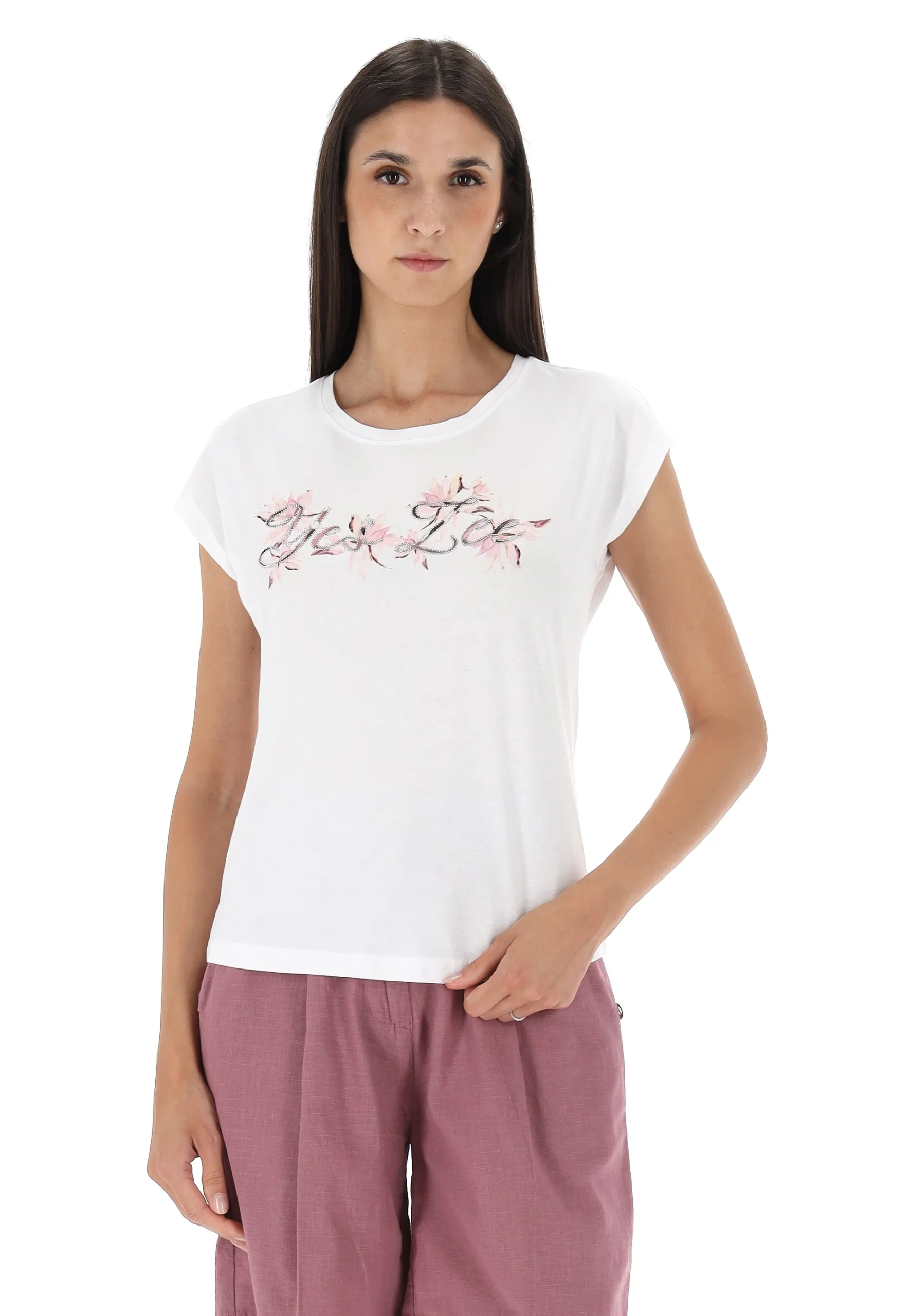 T-shirt Yes Zee con scritta frontale art.1442T212S100
